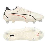 PUMA King 20 Ultimate SG The Arrival - Amande sucrée/Noir/Ultra Red - Terrain gras (SG) 42½