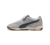 Puma King Indoor Suede baskets pour hommes en suede gris