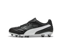PUMA King Liga FG/AG Chaussures de Football Unisexe-Adulte, Black Silver White, 46 EU, Puma Black Puma Silver Puma White, 46 EU