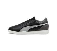 PUMA King Match IT Jr Soccer Shoe, Black White-Cool Dark Gray, 35 EU