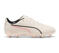 Puma King Play FG/AG Jr Blanc/Noir/Rouge 32