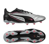PUMA King Pro FG/AG Audacity - Argenté/Noir/Sun Struck/Blanc Femme - Herbe synthétique (AG)/Herbe naturelle (FG) 38½