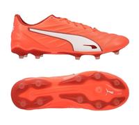 PUMA King Pro FG/AG Unlimited - Rouge éclatant/Blanc/Red Fire Femme - Herbe synthétique (AG)/Herbe naturelle (FG) 37½