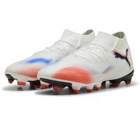 Puma King Pro Light Up Womens Artificial Ground Football Boots Blanc/Noir/Rouge 7 (40.5) Female