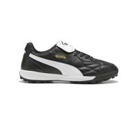 PUMA King Top Turf Training Chaussures de football à crampons pour homme, Noir/blanc/doré, 44 EU