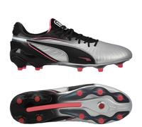 PUMA King Ultimate FG/AG Audacity - Argenté/Noir/Sun Struck/Blanc 40