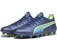 Puma King Ultimate Firm Ground Football Boots Bleu/Vert 7.5 (41) Male