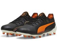 Puma King Ultimate Firm Ground Football Boots Noir/Blanc/Orange 8 (42) Male