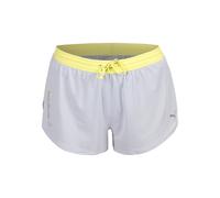Puma Knit 3in Split Short De Running Femmes-Gris Clair,Jaune, Taille M