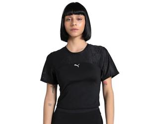 PUMA Lace Top - Short, T-Shirts Mixte, PUMA Black, XL