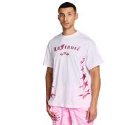 Puma LaFrance Homme - T-Shirts, Rose - Taille L - Jersey de coton Pink L