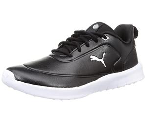 PUMA Laguna Fusion WP Chaussures de Golf pour Femme, Puma Poussière de Rose Noire, 38 EU