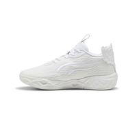 Puma Lamelo Ball MB.04 Lo Ice White baskets pour hommes en toile blanc