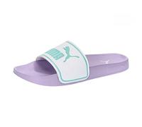 PUMA Mixte Leadcat 2.0 Sandale Glissante, Menthe Blanche, Violet Vif, 43 EU
