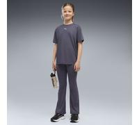 PUMA Legging à taille haute TRAIN ALL DAY Essentials Enfant et Adolescent, Vêtements, Gris, 7-8Y 7-8Y