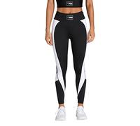 PUMA Legging de Fitness Taille Haute Fit 7/8 Femme S Black White