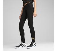 PUMA Leggings 'Ess' or / noir, Taille L