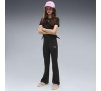 PUMA Legging évasé à taille haute Essentials Enfant et Adolescent, Vêtements, Noir, 7-8Y 7-8Y