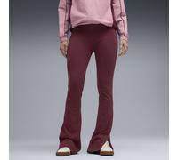PUMA Legging évasé à taille haute HER Femme, Ruby Shimmer, S S