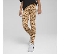 PUMA Legging motif animal Essentials Enfant et Adolescent, Vêtements, Beige, 7-8Y 7-8Y