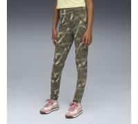 PUMA Legging taille haute Bowtique Enfant et Adolescent, Vêtements, Vert, 9-10Y 9-10Y