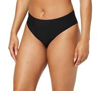 PUMA Lettre Taille Unique pour Femme sous-vêtement de Style Bikini, Noir