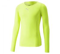 PUMA Liga Baselayer Tee LS-Yellow Alert T-Shirt Performance Men's