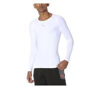 PUMA Liga Baselayer Tee Ls T-Shirt Homme (Lot de 1), Blanc, UK M(52/54 EU)