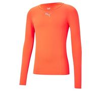 PUMA Liga Baselayer Tee LS, T-Shirts Homme, Neon Sun,