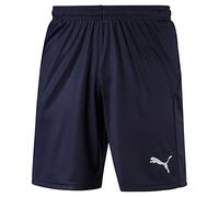 PUMA Liga Core - Shorts - Homme - Bleu (Peacoat/Puma Blanc) - M