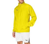 Puma Liga Sideline Jacket Veste de survêtement Homme, Cyber Jaune Noir, S