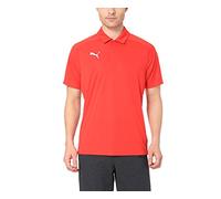 PUMA Liga Sideline Polo Homme Puma Rouge/Puma Blanc FR : L (Taille Fabricant : L)