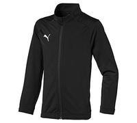 Puma Liga Sideline Poly Jacket Core Jr Veste de survêtement Garçon, Black White, 152