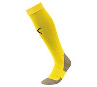 Puma Liga Socks Core Chaussettes type mi-bas pour homme, jaune fluo/noir, 27/30 EU