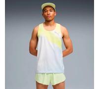 Puma Lightspeed Ultraweave Graphic Top de course Hommes - gris, Taille L