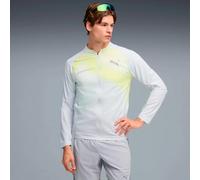 Puma - M Lightspeed Ultraweave Graphic Jacket - Veste running homme Silver Mist-AOP - M