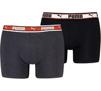 Lot de 2 caleçons PUMA Homme, Vêtements, Noir/Rouge, S S