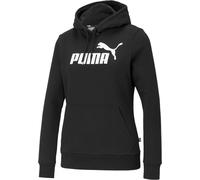 PUMA Sweat de sport 'ESSENTIAL Logo Hoodie' noir / blanc, Taille XS