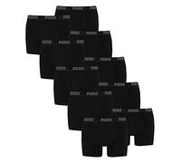 Puma Lot de 4 boxers pour hommes - Sous-vêtements - Couleur : 230 - Noir/noir - Taille L, Noir/noir (230), L