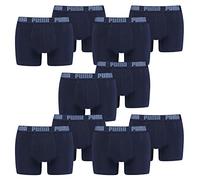 PUMA Lot de 10 boxers pour homme, 321 - Bleu marine., XL