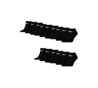 PUMA Lot de 15 paires de chaussettes de sport unisexes au design rétro pour homme et femme, 200 - Noir., 35-38