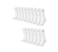 PUMA Lot de 15 paires de chaussettes de tennis unisexes pour homme et femme, 300 - Blanc., 43-46