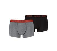 PUMA Lot de 2 boxers courts Basic Homme, Vêtements, Gris, 4 4