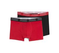 PUMA Lot de 2 boxers courts Basic Homme, Vêtements, Rouge, 2 2