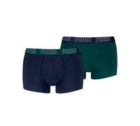 Puma Lot De 2 Boxers Courts Basic Homme, Vêtements, Vert/Bleu, 2