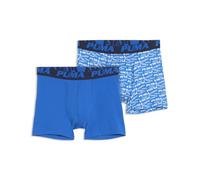 PUMA Lot de 2 Boxers Enfant et Adolescent 176, Blue/Navy