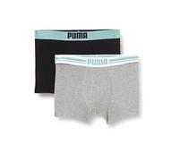 PUMA Lot de 2 Boxers pour Homme avec Logo, Sage Combo, M
