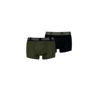 Puma Lot de 2 Boxers pour Homme et Homme - Couleur : forêt Nocturne - Taille L, Marron, L
