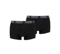 PUMA Lot de 2 Boxers pour Homme, Noir, L