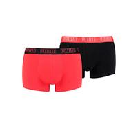 Puma Trunk sous-vêtement, Rouge/Noir, XL (Lot de 2) Homme